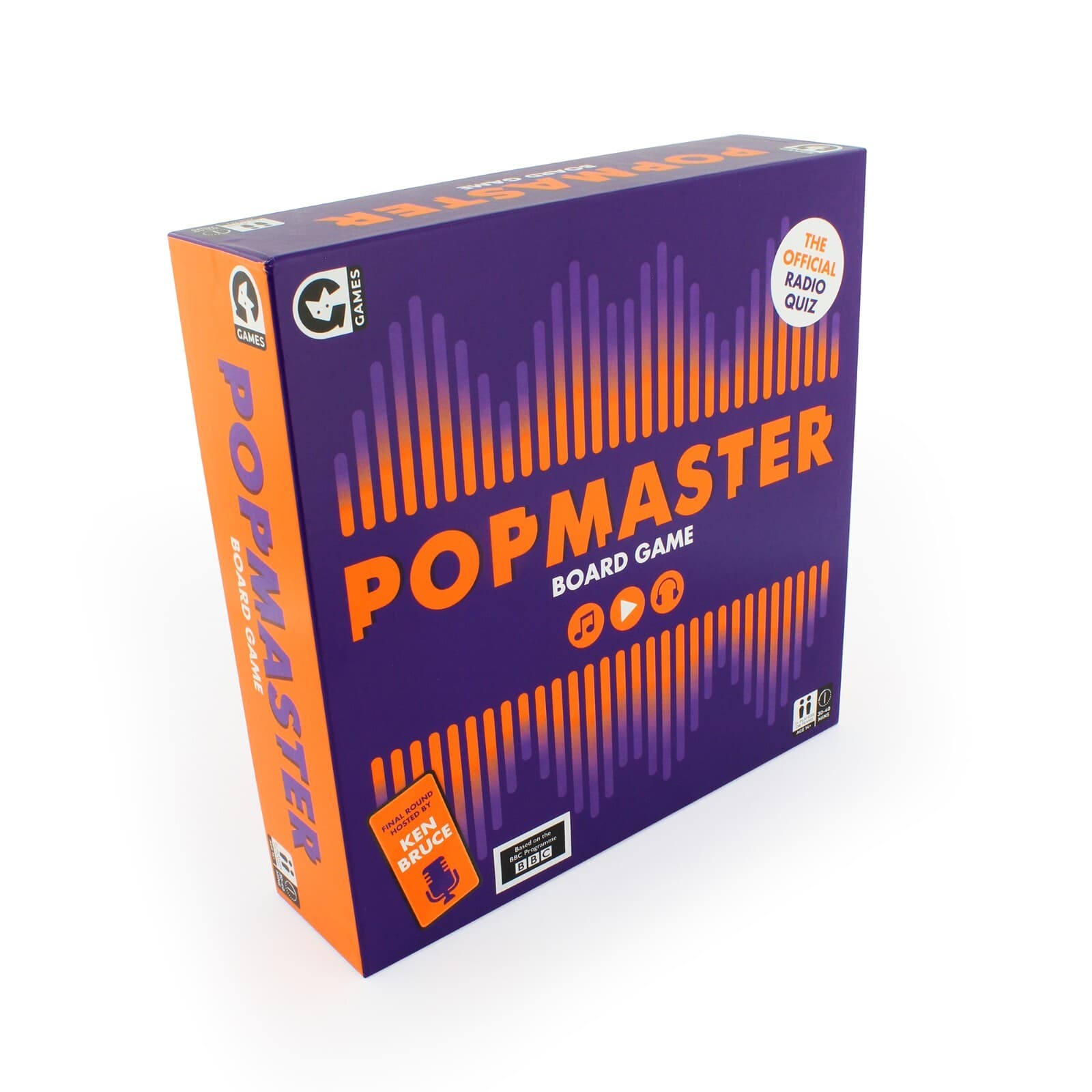 Ginger Fox Popmaster The Music Quiz Game