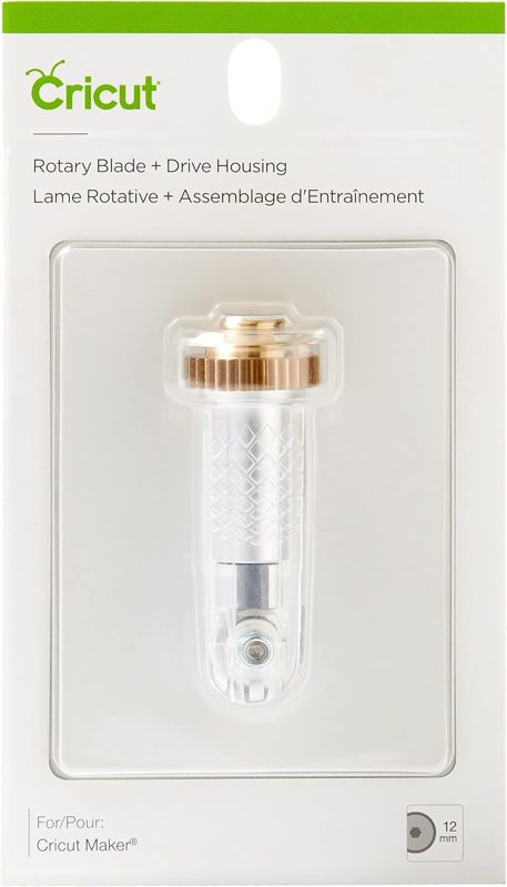 Cricut Rotary Blade + Drive Housing (compatible with Maker)
