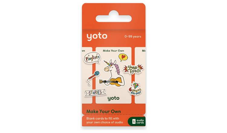 Yoto Make Your Own Cards (Pack of 5)
