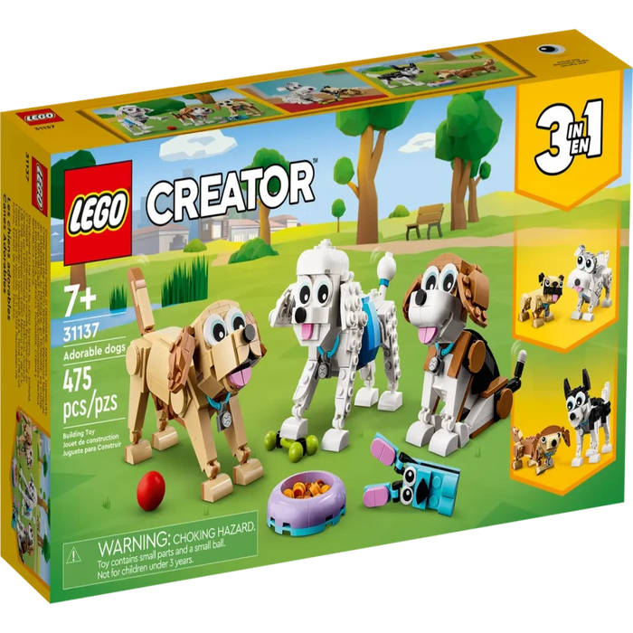 LEGO Creator 3in1 Cute Dogs 31137