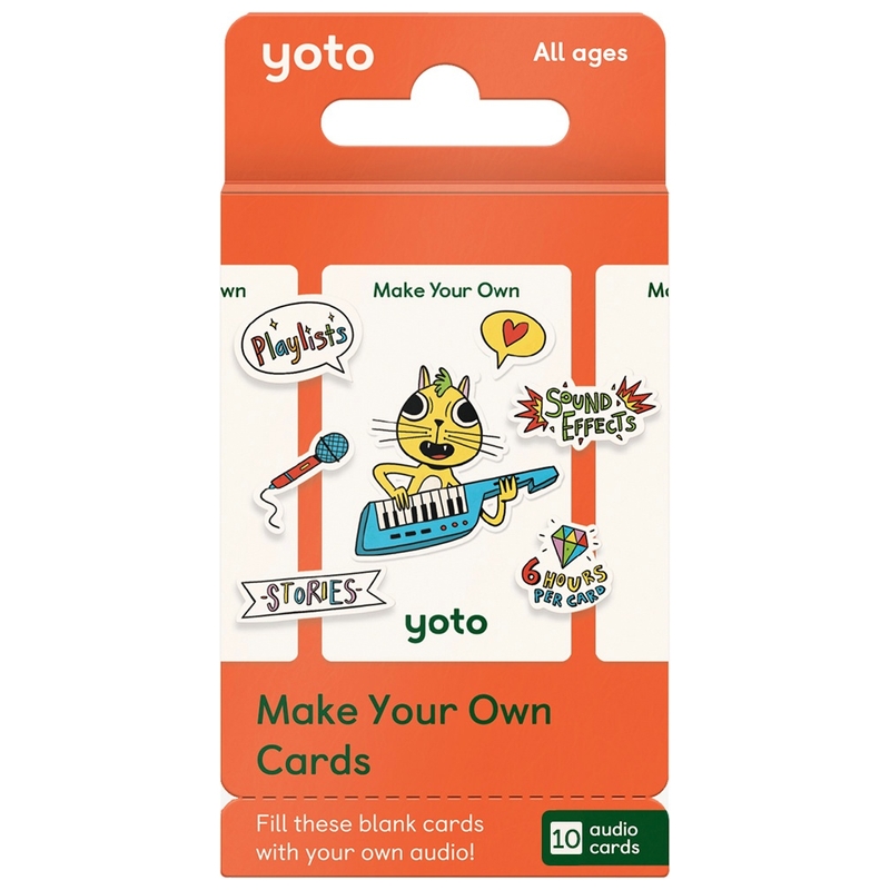 Yoto Make Your Own Cards (10-Pack)