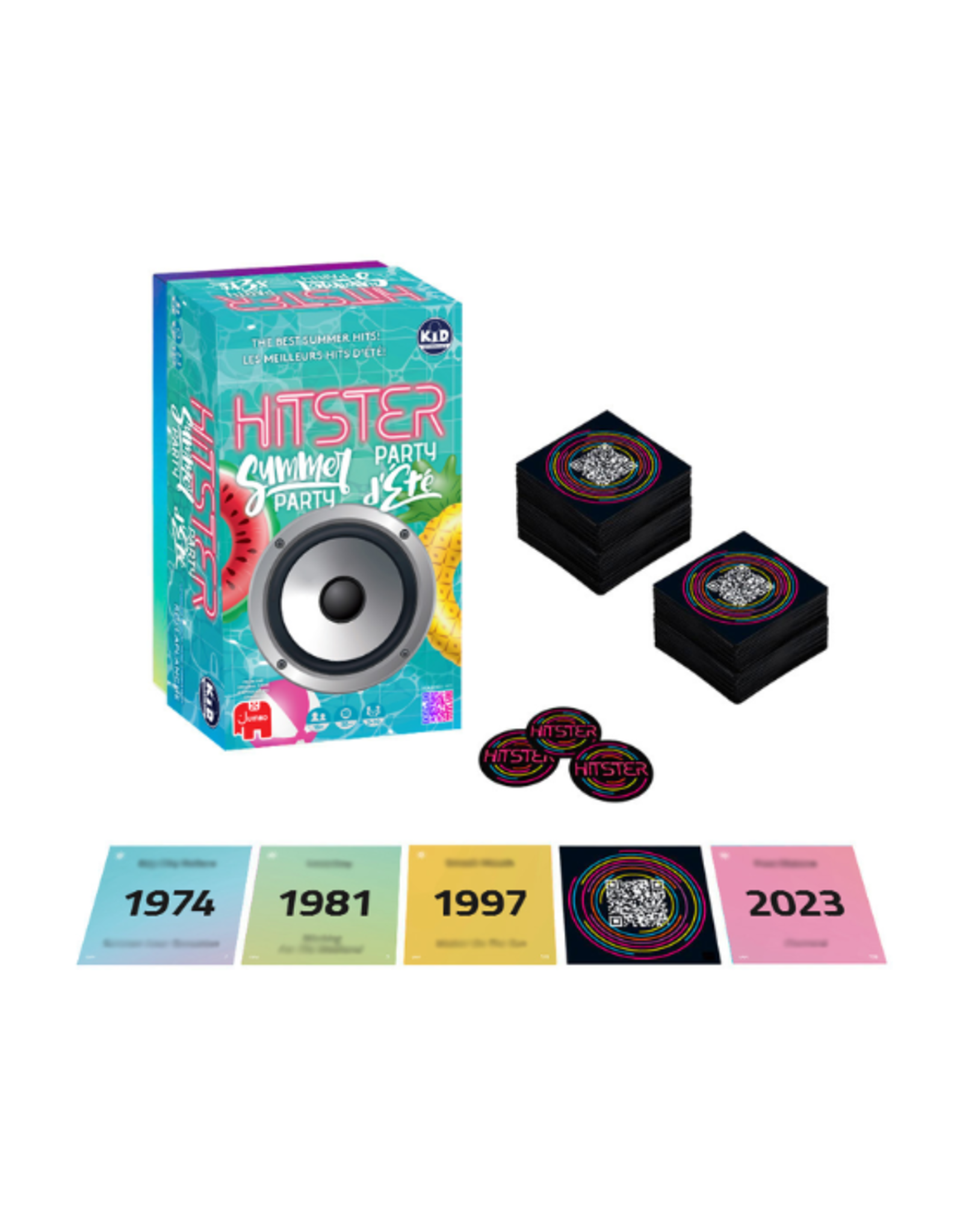 Jumbo Hitster Summer Party Music Card Game