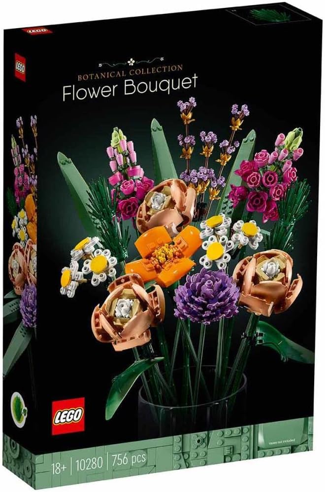 LEGO Icons Flower Bouquet Building Set (10280)