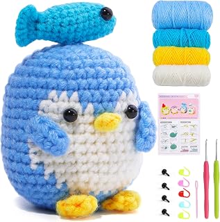 The Woobles Fred the Dinosaur Beginner Crochet Kit