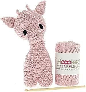 Hoooked DIY Amigurumi Crochet Kit Ziggy the Giraffe